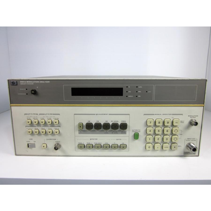 【動作保証/即納】【中古】モジュレーション・アナライザ　8901A　HP　MODULATION ANALYZER　キーサイト　アジレント　3z0289　★送料無料★[RF(高周波)測定器]の画像