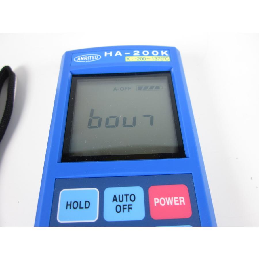 中古】デジタル表面温度計（温度センサ付） HA-200K アンリツ ANRITSU