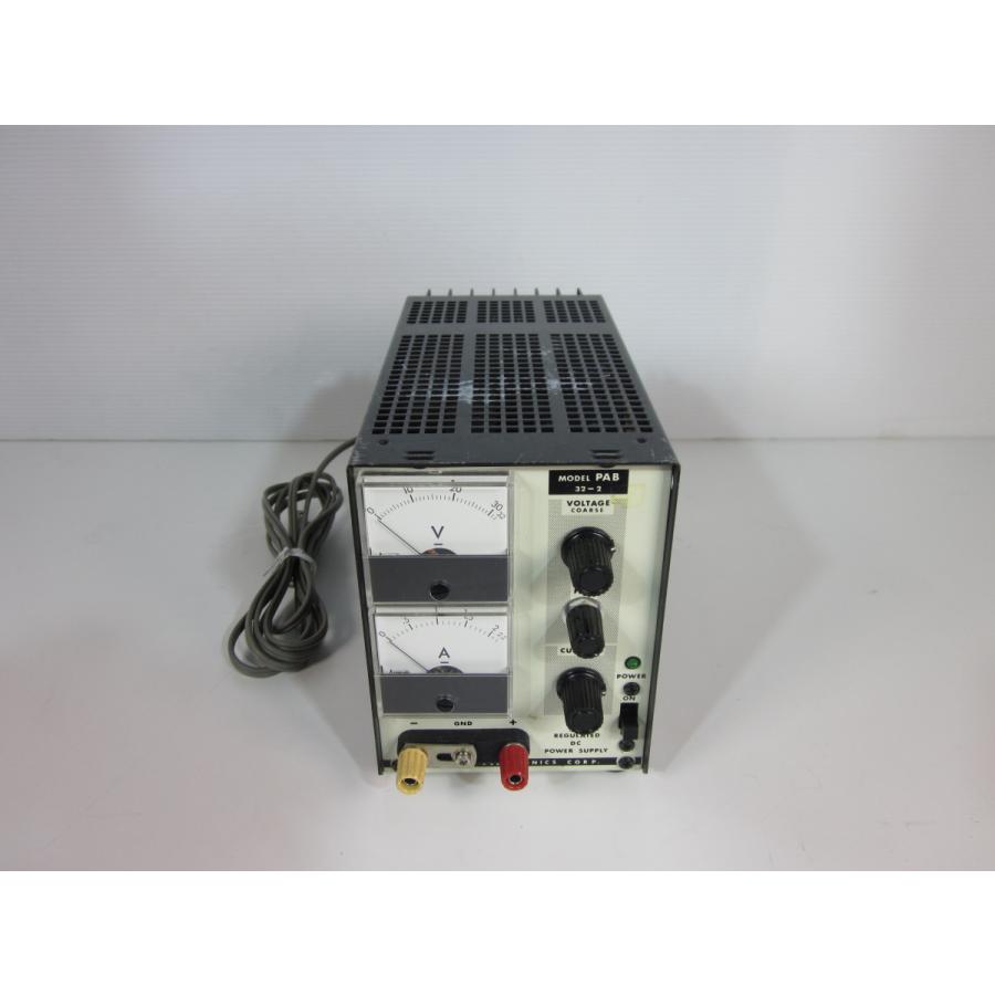 動作保証/即納】【中古】直流安定化電源 PAB32-2 菊水電子工業 KIKUSUI 