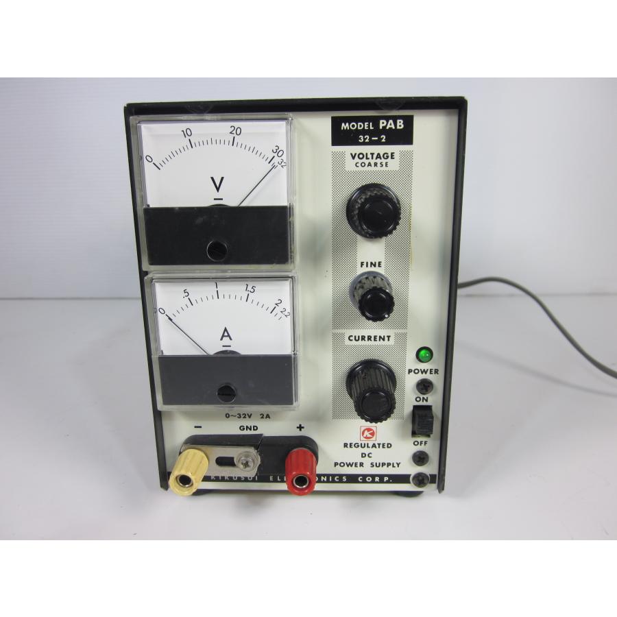 中古】直流安定化電源 PAB32-2 菊水電子工業 KIKUSUI 0〜32V 0 中古】直流安定化電源 PAB32-2 菊水電子工業 KIKUSUI 0〜32V 0