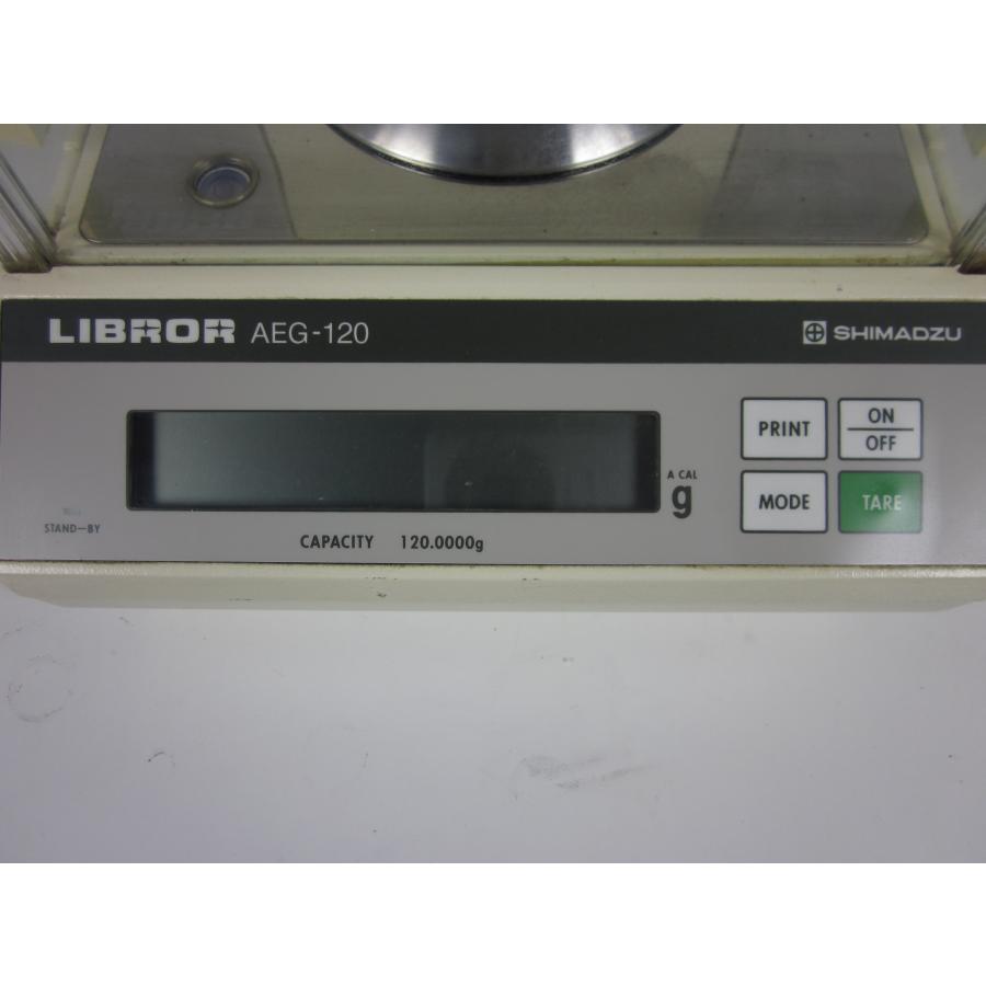 中古】上皿電子分析天秤(120g/0.1mg) 天びん AEG-120 LIBROR 中古】上皿電子分析天秤(120g/0.1mg) 天びん AEG-120 LIBROR