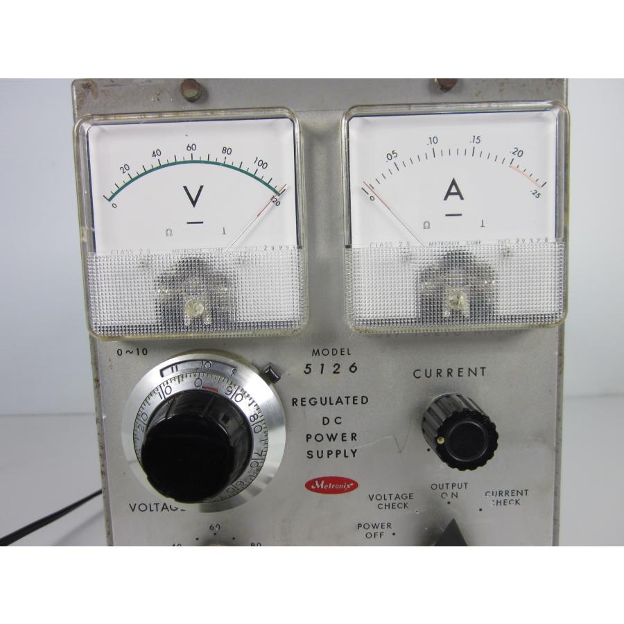 直流定電圧定電流電源 5126 METRONIX DC電源 メトロニクス 0〜120V 0