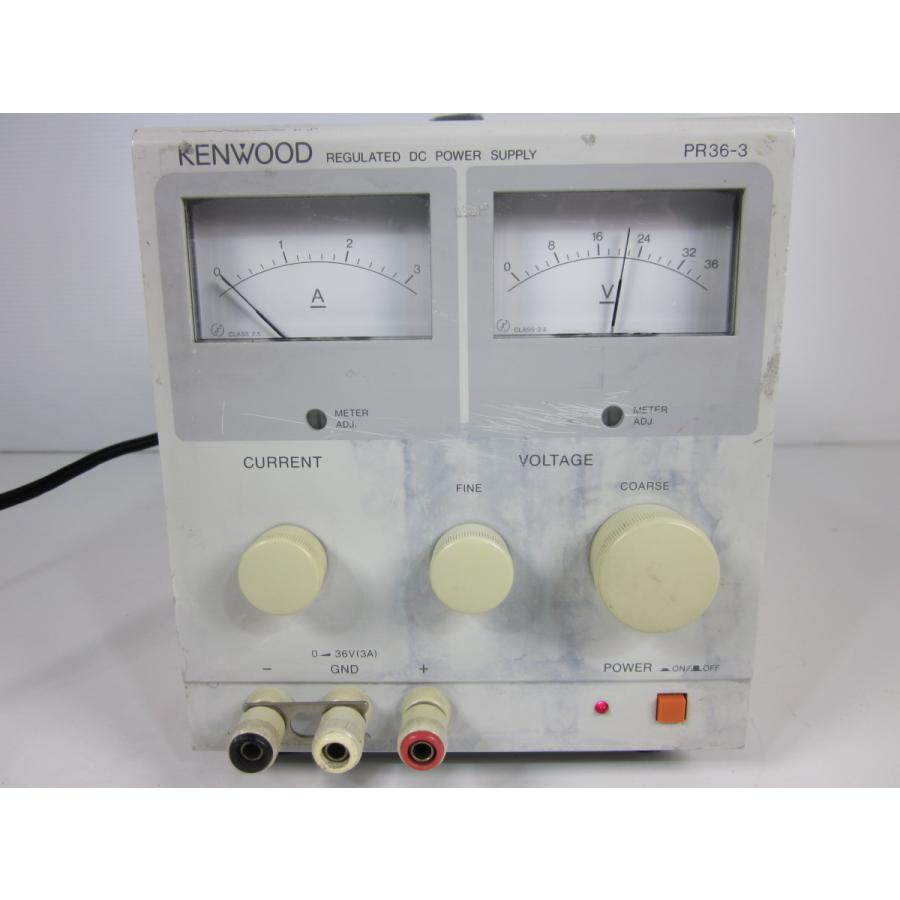 中古】直流安定化電源 PR36-3 KENWOOD ケンウッド DC電源 テクシオ