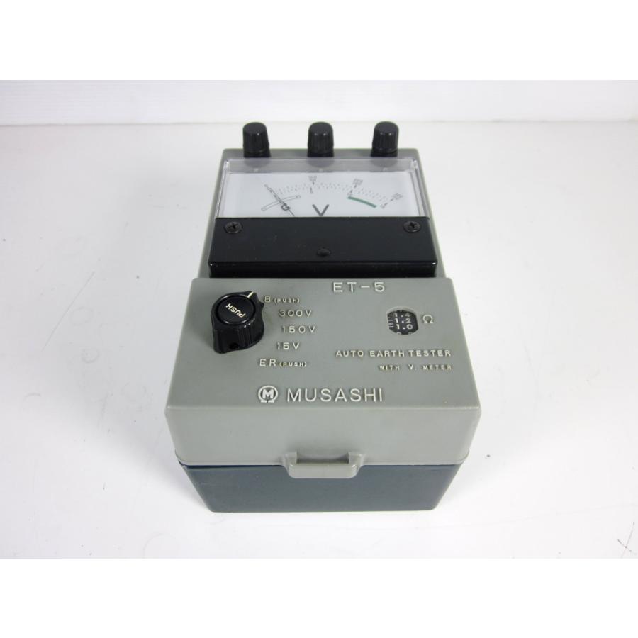中古】接地抵抗計 ET-5 ムサシインテック 3z0867 ☆送料無料 中古】接地抵抗計 ET-5 ムサシインテック 3z0867 ☆送料無料