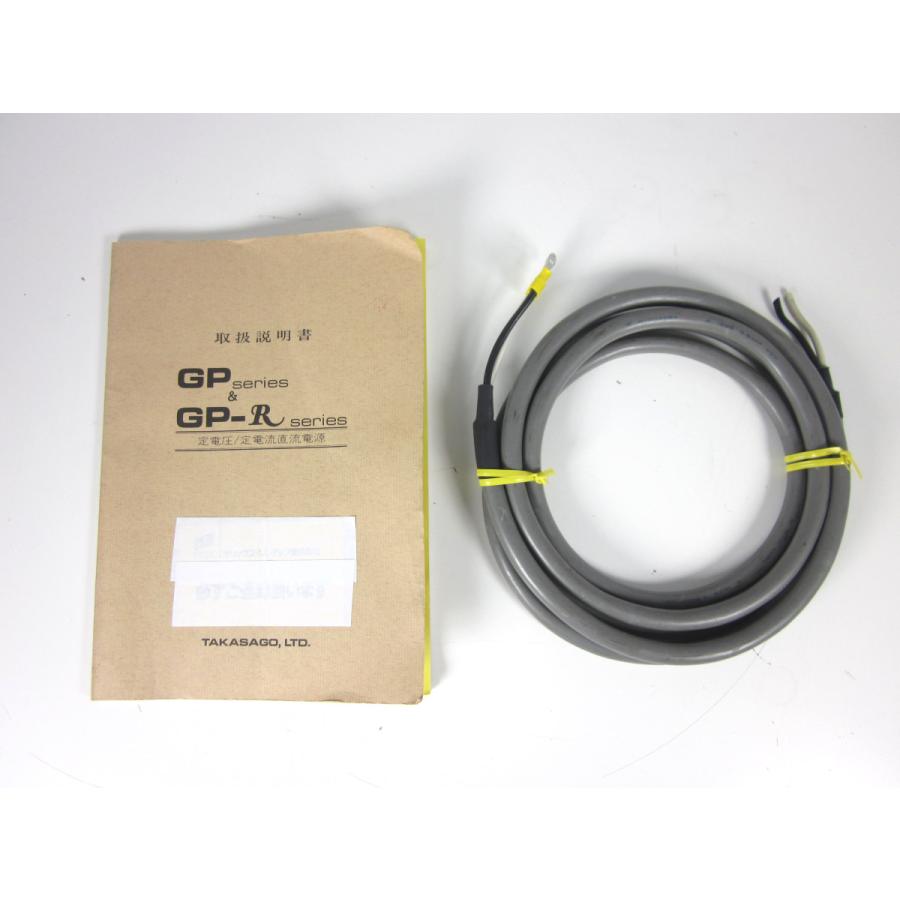 中古】直流安定化電源 GP060-10R 高砂製作所 TAKASAGO DC電源 0 中古】直流安定化電源 GP060-10R 高砂製作所 TAKASAGO DC電源 0