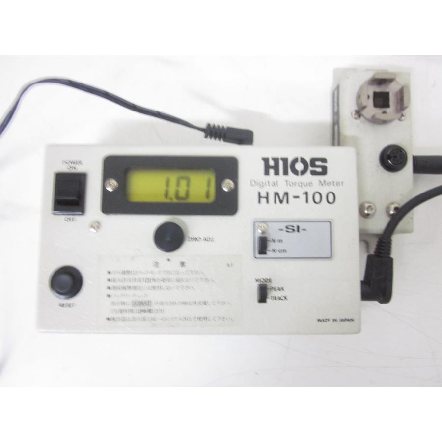 中古】トルクメーター HM-100 ハイオス HIOS 自動機用ドライバー HIOS 