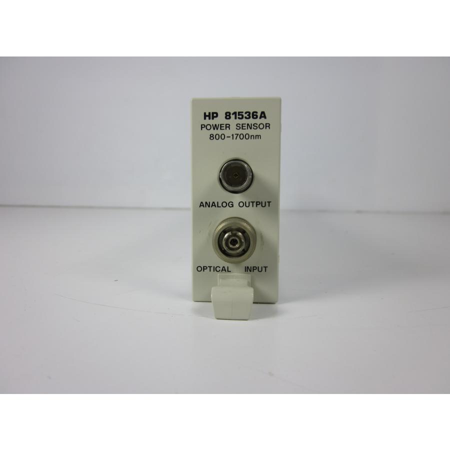 【中古】光パワーセンサ・モジュール　81536A　HP　ヒューレット・パッカード　8153A用　【波長範囲】800〜1700nm 3z1037　★送料無料★[光関連]人気モデル