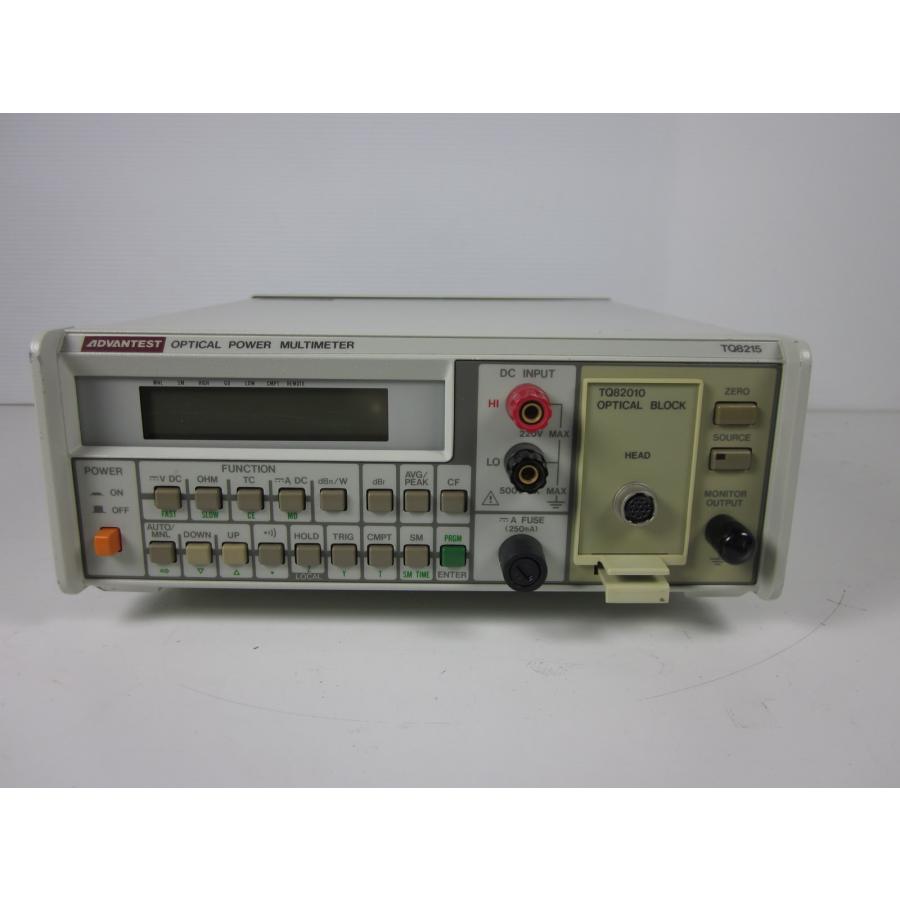 中古】光パワーメータ TQ8215 アドバンテスト Advantest 3z1110 中古】光パワーメータ TQ8215 アドバンテスト Advantest 3z1110