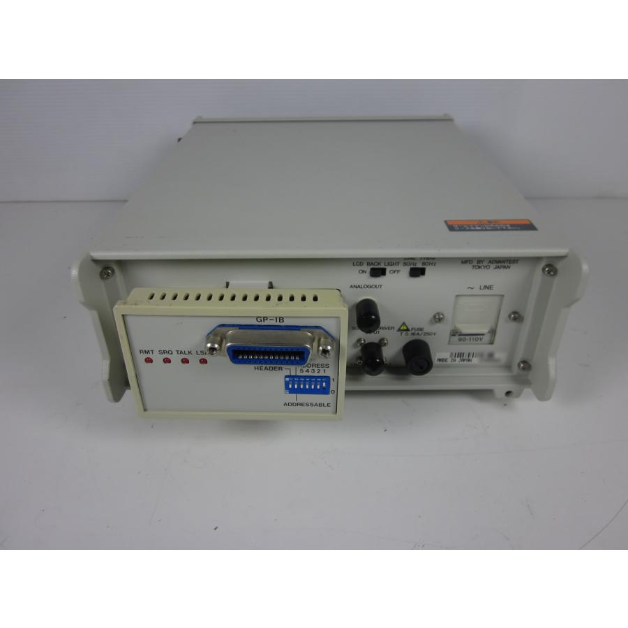 中古】光パワーメータ TQ8215 アドバンテスト Advantest 3z1110 中古】光パワーメータ TQ8215 アドバンテスト Advantest 3z1110