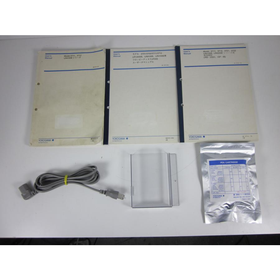 中古】ペンレコーダー LR4100E(3711-42) 横河電機 YOKOGAWA 中古】ペンレコーダー LR4100E(3711-42) 横河電機 YOKOGAWA