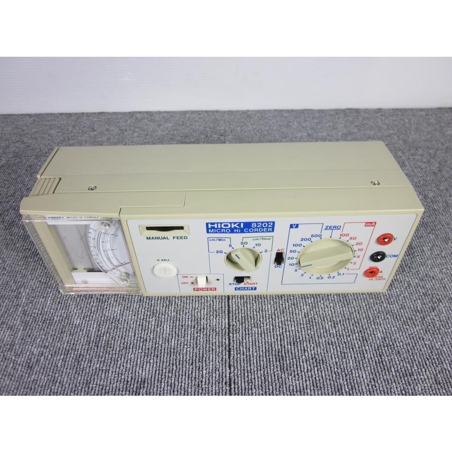 中古】マイクロハイコーダ 8202 日置電機 HIOKI 記録計 レコーダ 中古】マイクロハイコーダ 8202 日置電機 HIOKI 記録計 レコーダ