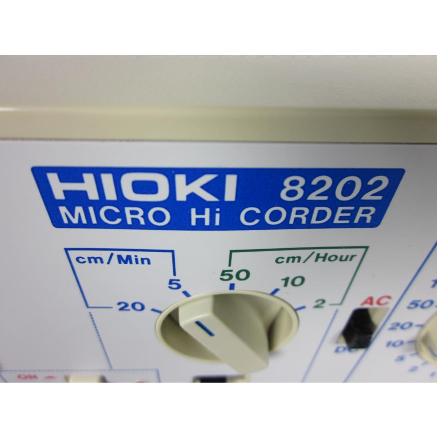 中古】マイクロハイコーダ 8202 日置電機 HIOKI 記録計 レコーダ 中古】マイクロハイコーダ 8202 日置電機 HIOKI 記録計 レコーダ