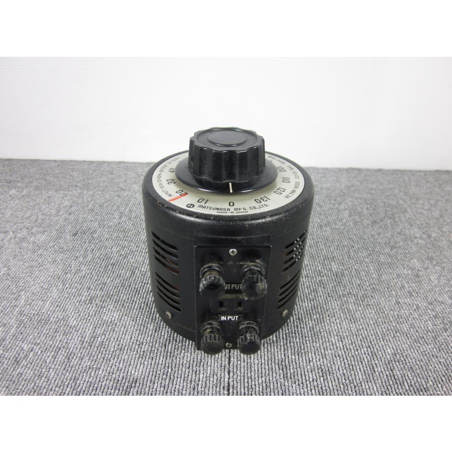 中古】スライドレギュレーター スライダック SD-133 松永製作所 中古】スライドレギュレーター スライダック SD-133 松永製作所