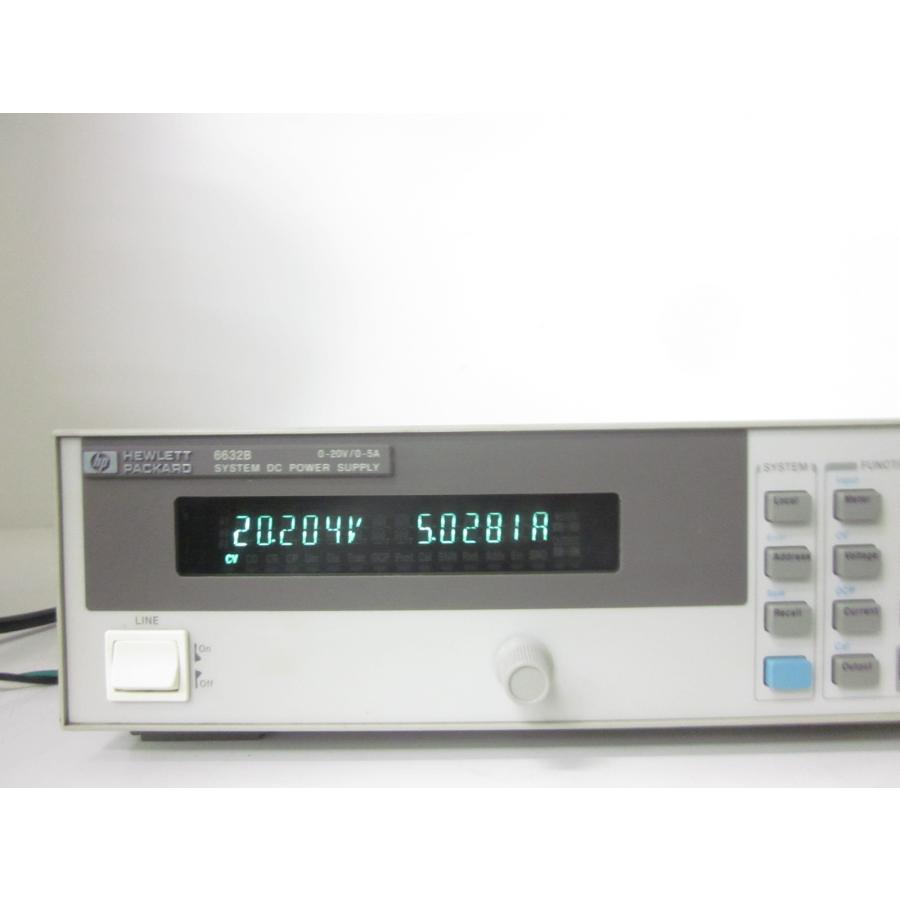 中古】直流安定化電源 6632B HP エイチ・ピー ヒューレット 中古】直流安定化電源 6632B HP エイチ・ピー ヒューレット