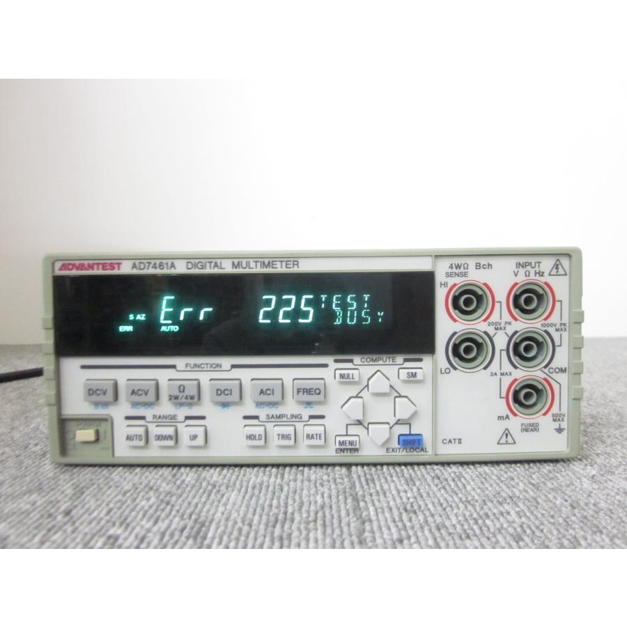 中古】デジタルマルチメータ AD7461A アドバンテスト ADC 中古】デジタルマルチメータ AD7461A アドバンテスト ADC