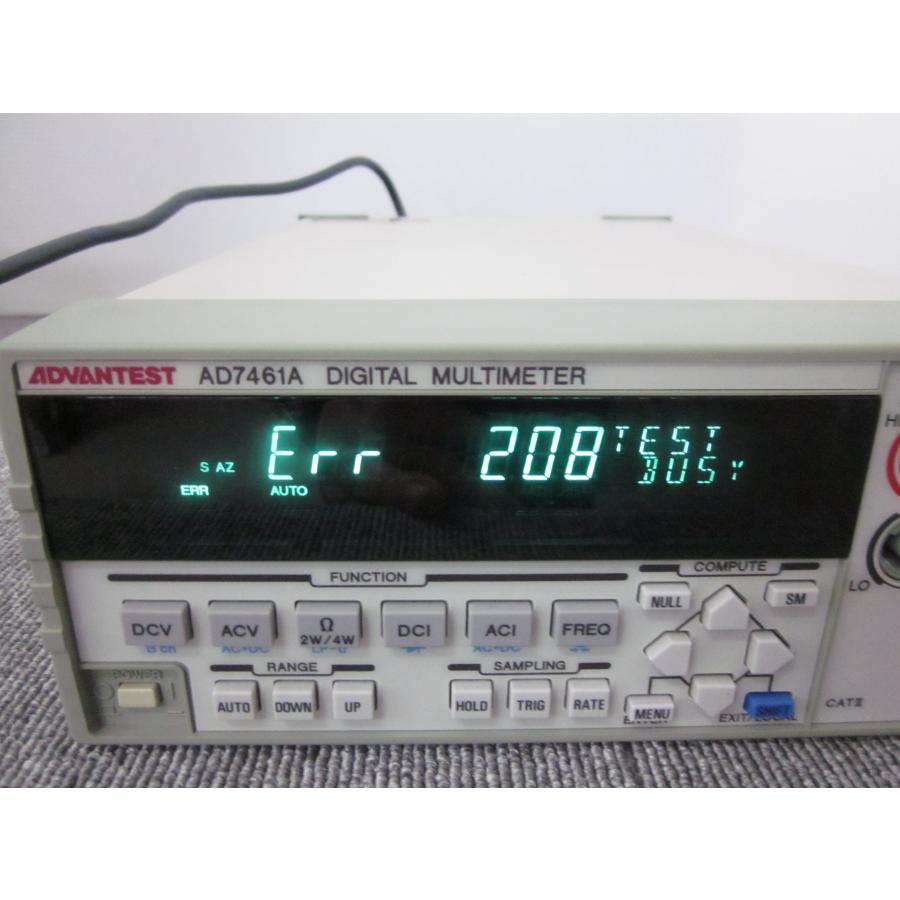 中古】デジタルマルチメータ AD7461A アドバンテスト ADC 中古】デジタルマルチメータ AD7461A アドバンテスト ADC