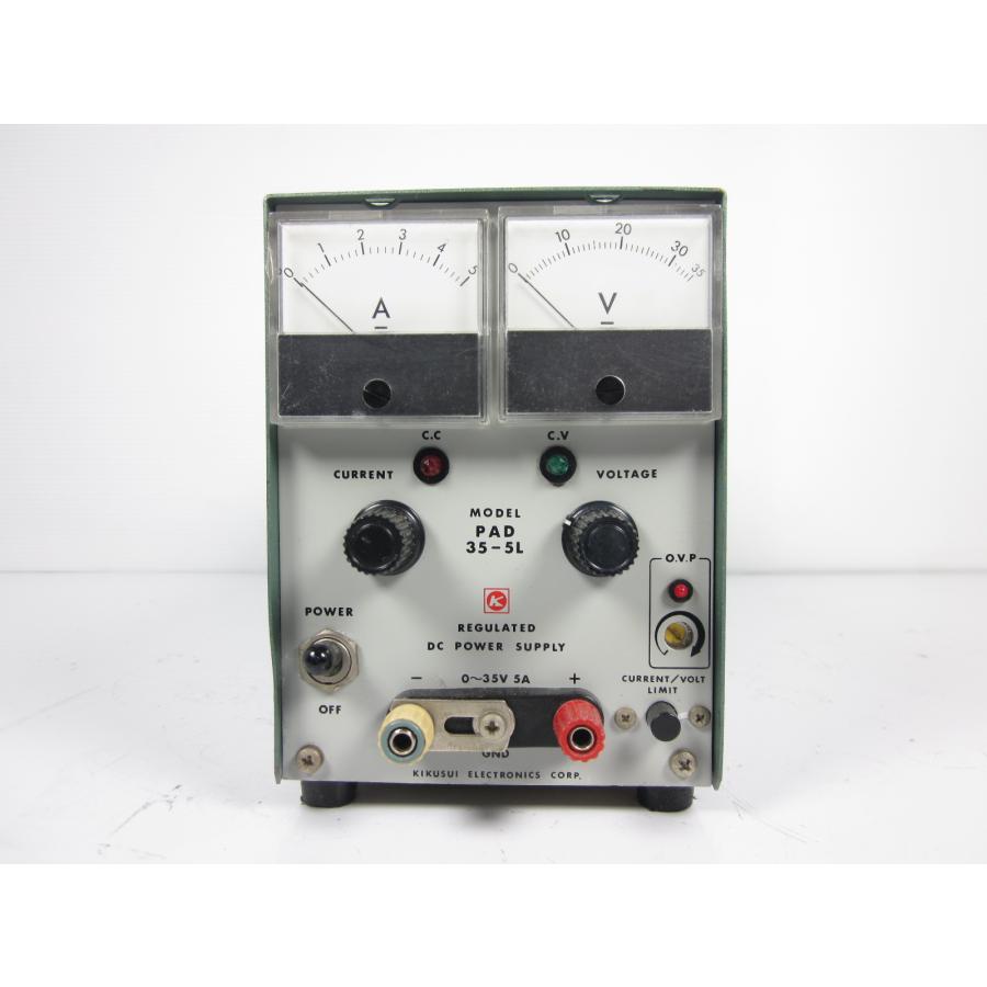 中古】直流安定化電源 PAD35-5L 菊水電子工業 KIKUSUI 菊水 DC 0 中古】直流安定化電源 PAD35-5L 菊水電子工業 KIKUSUI 菊水 DC 0