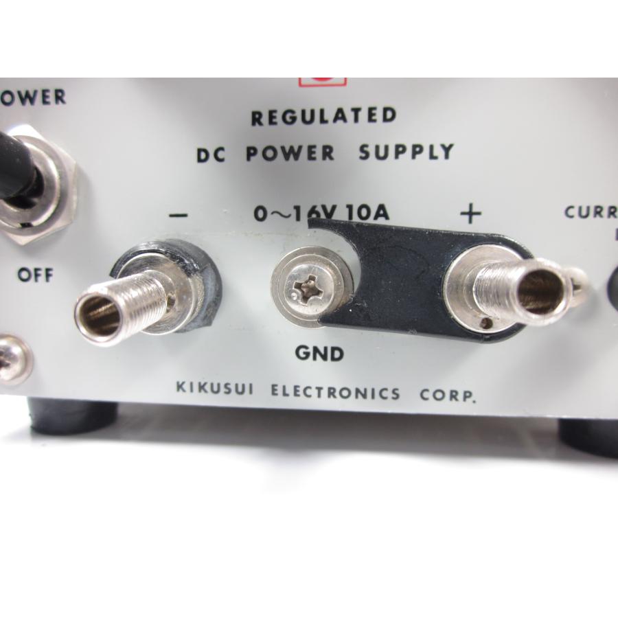 中古】直流安定化電源 PAD16-10L 菊水電子工業 KIKUSUI 菊水 DC 0〜16V