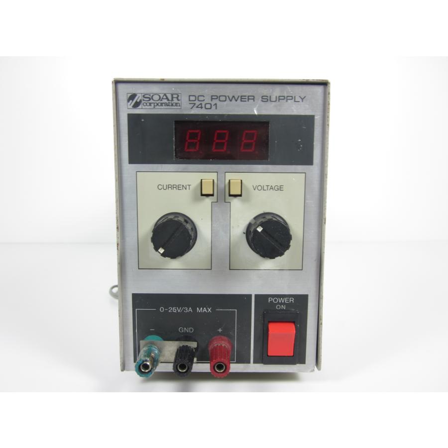 動作保証/即納】【中古】DC Power Supply 7401 SOAR ソアー 直流 電源