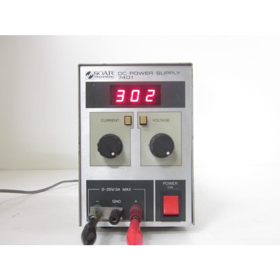 動作保証/即納】【中古】DC Power Supply 7401 SOAR ソアー 直流 電源