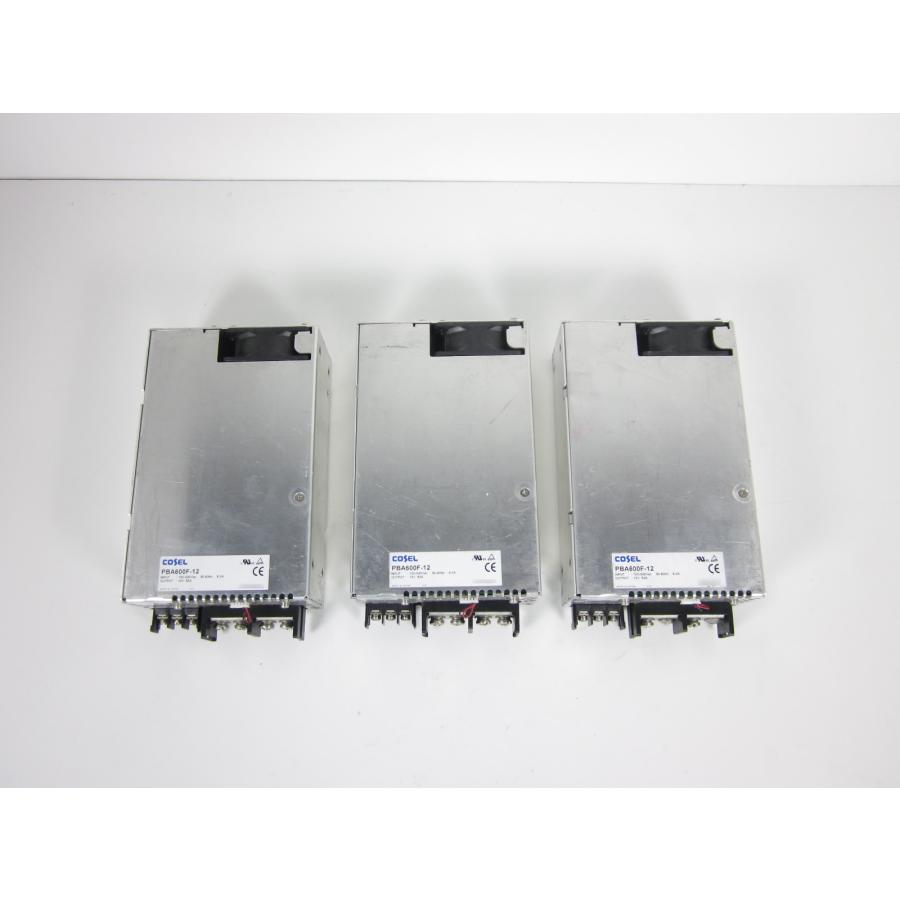中古】スイッチング電源(3台セット) PBA600F-12 コーセル COSEL 12V
