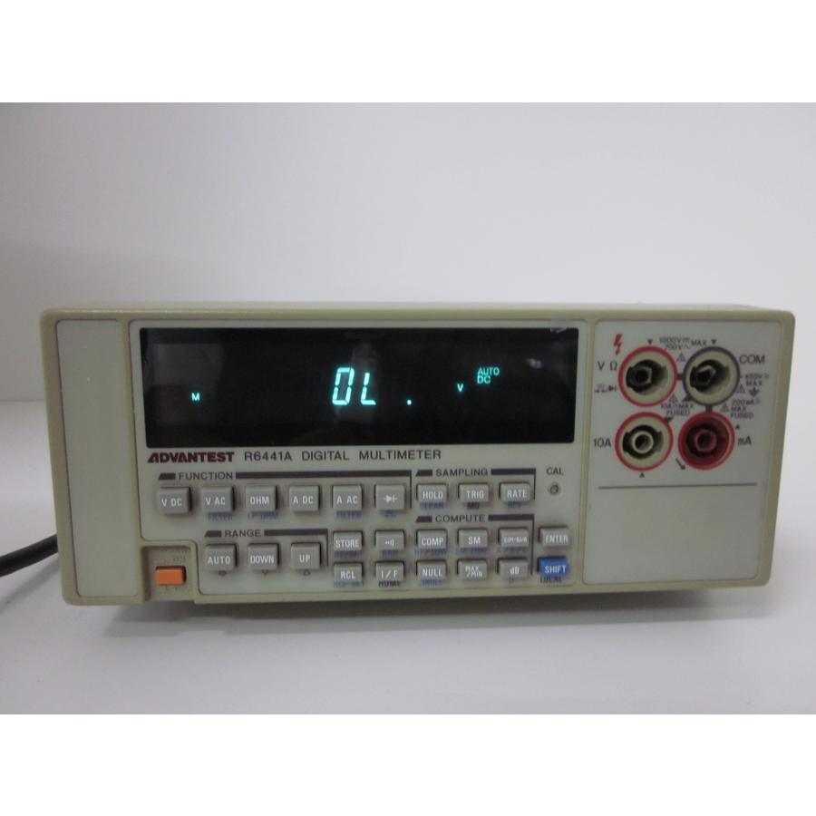 中古】デジタルマルチメータ R6441A アドバンテスト ADVANTEST 中古】デジタルマルチメータ R6441A アドバンテスト ADVANTEST