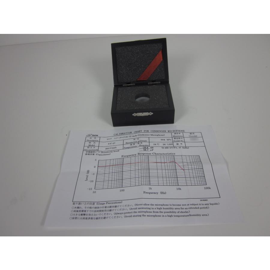 中古】マイクロホン UC-27 リオン RION NH-06A 3z1548 ☆送料 中古】マイクロホン UC-27 リオン RION NH-06A 3z1548 ☆送料