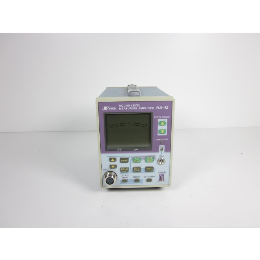 中古】精密騒音計 NA-42 リオン RION 3z1549 ☆送料無料☆[騒音 中古】精密騒音計 NA-42 リオン RION 3z1549 ☆送料無料☆[騒音