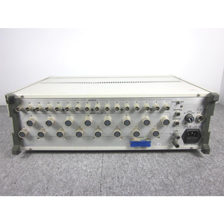 中古】ひずみ測定器 (DPM-71A×16付き) MCD-16A 共和電業 中古】ひずみ測定器 (DPM-71A×16付き) MCD-16A 共和電業