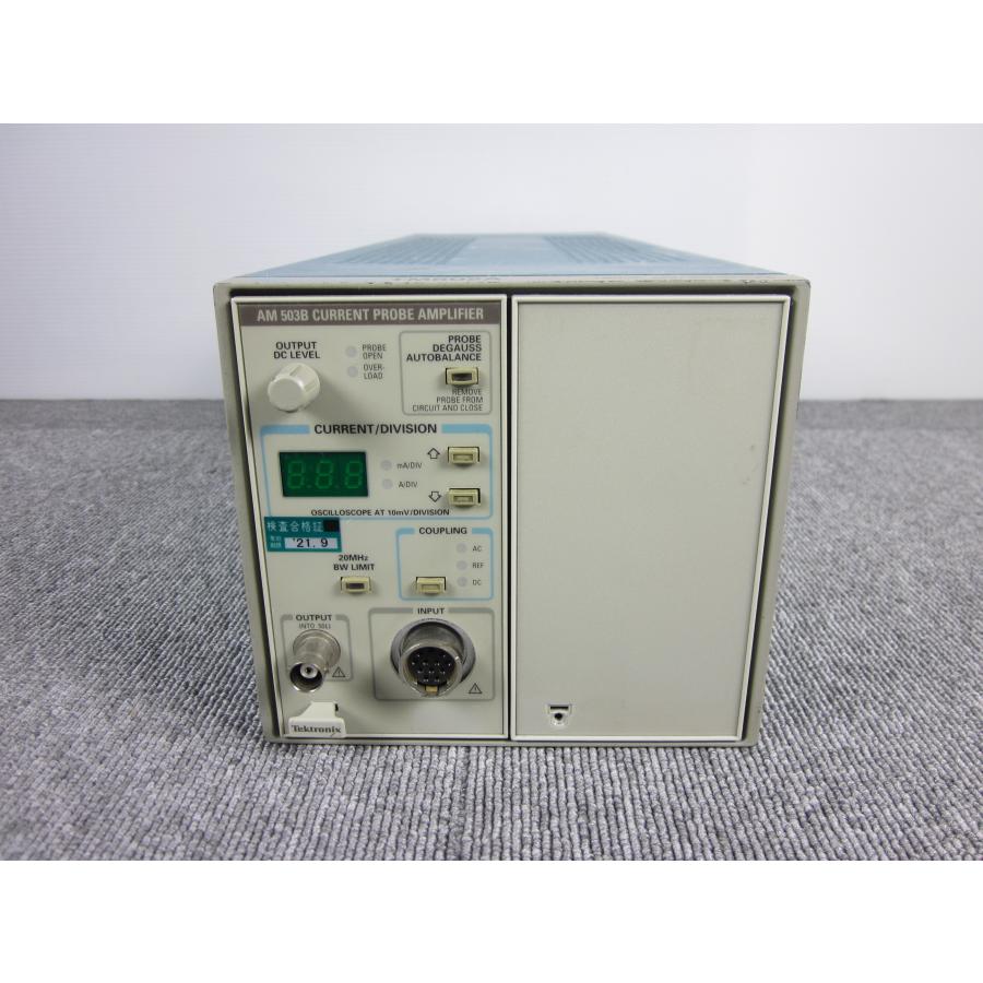 【中古】電流プローブ増幅器　AM503B　テクトロニクス カレント　アンプ　TEKTRONIX　Current Probe Amplifiers　3z1693　★送料無料★[電圧 電流 電力]｜testmachine-shop｜03