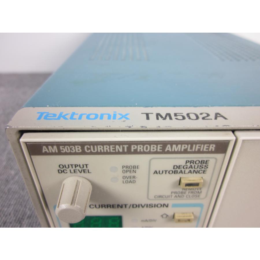 【中古】電流プローブ増幅器　AM503B　テクトロニクス カレント　アンプ　TEKTRONIX　Current Probe Amplifiers　3z1693　★送料無料★[電圧 電流 電力]｜testmachine-shop｜04