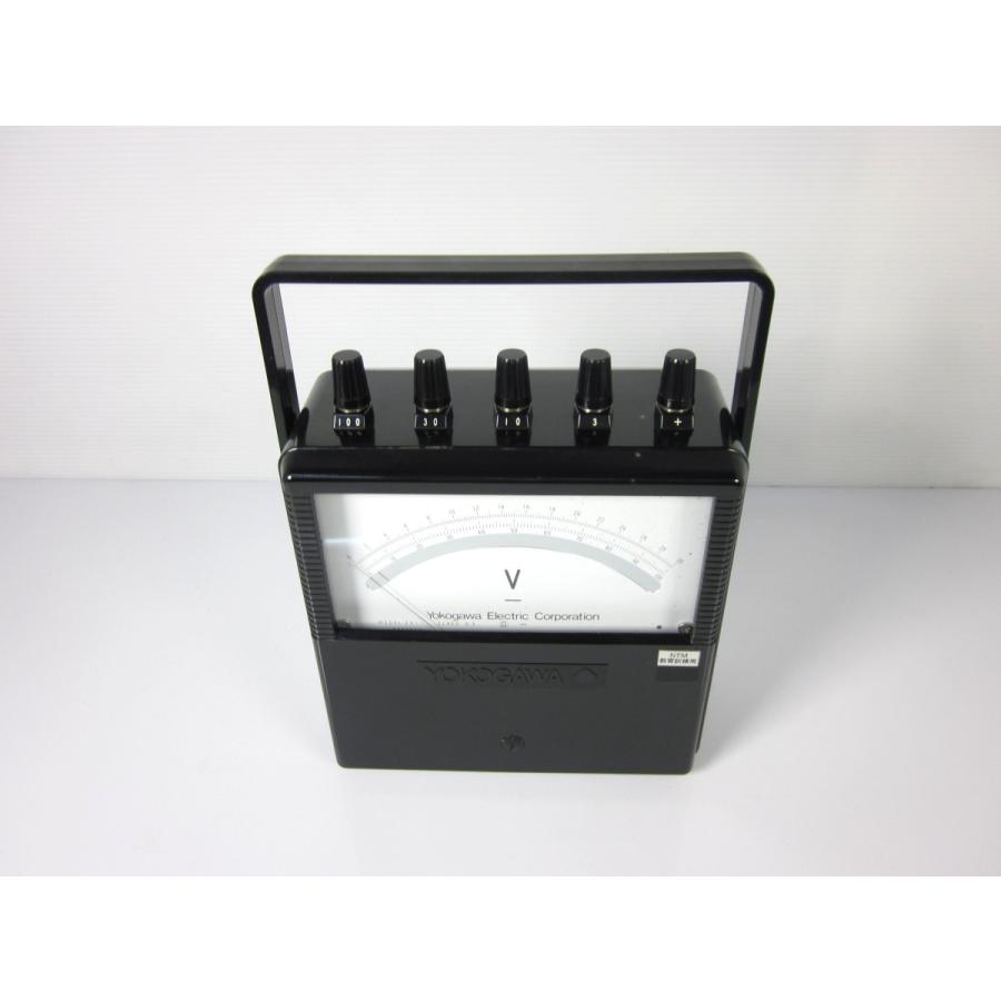 中古】直流電圧計 2011 39 横河電機 YOKOGAWA 3/10/30/100V(4