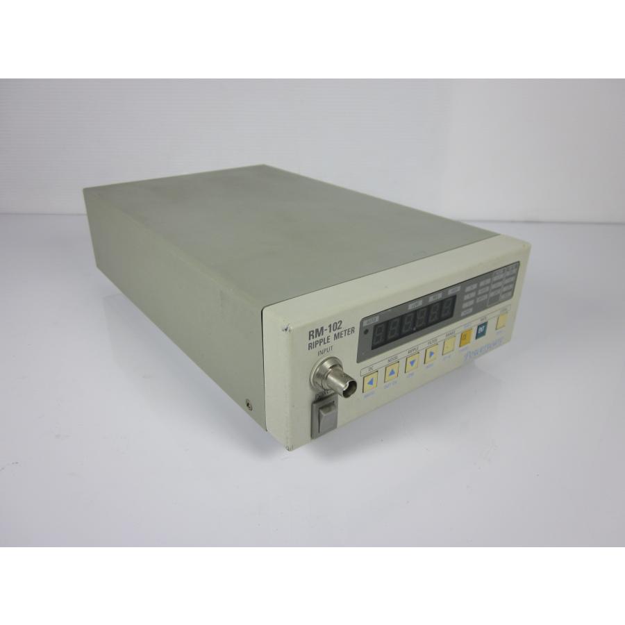 【中古】リップルノイズメータ　RM-102　計測技研　KEISOKU GIKEN　RIPPLE METER 3z1944　★送料無料★[電波 EMI  ノイズ 耐圧 静電気]