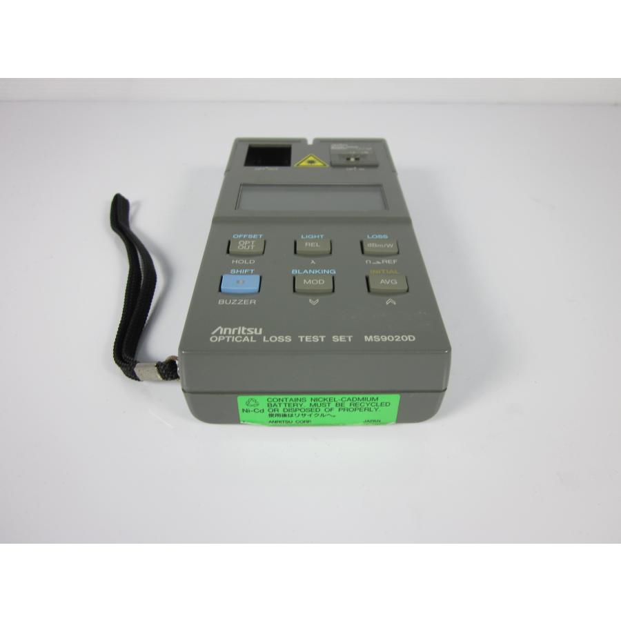 動作保証/即納】【中古】光ロステストセット MS9020D アンリツ Anritsu 