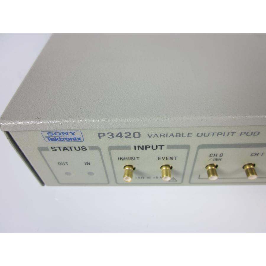 中古】12CH可変出力ポッド P3420 テクトロニクス tektronix 中古】12CH可変出力ポッド P3420 テクトロニクス tektronix