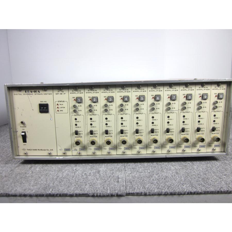 中古】動ひずみ計 DRA-10A 東京測器研究所 ストレインアンプ 中古】動ひずみ計 DRA-10A 東京測器研究所 ストレインアンプ