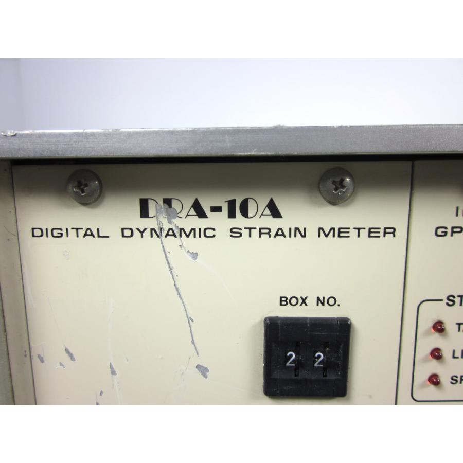 中古】動ひずみ計 DRA-10A 東京測器研究所 ストレインアンプ 中古】動ひずみ計 DRA-10A 東京測器研究所 ストレインアンプ