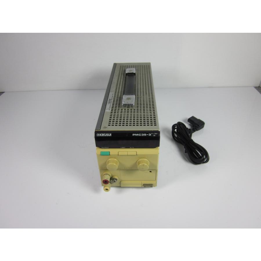 直流安定化電源 PMC35-3A 菊水電子工業 KIKUSUI DC電源 0〜35V 0〜3A