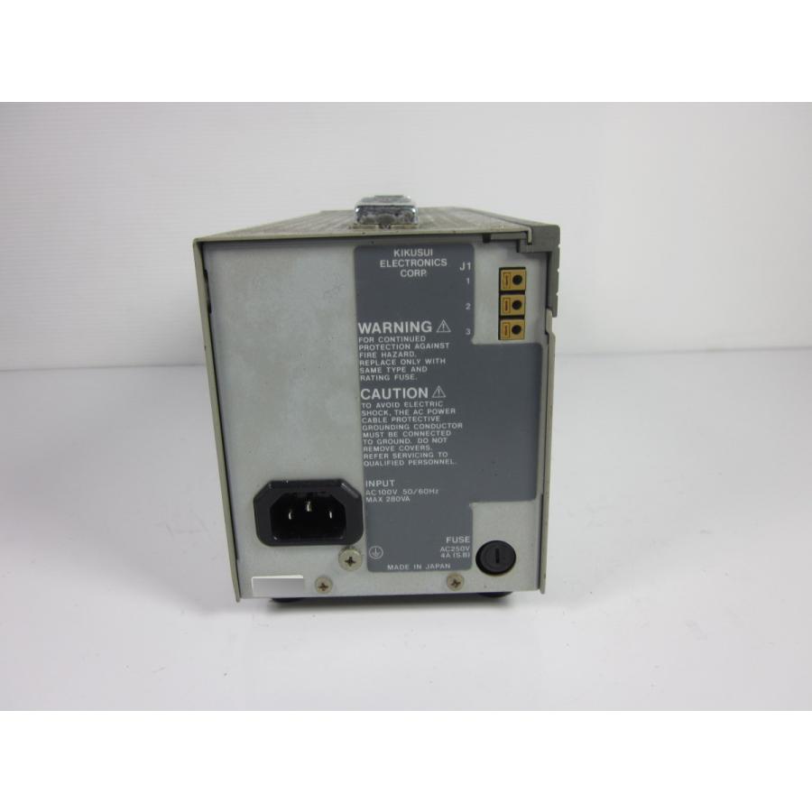 直流安定化電源 PMC35-3A 菊水電子工業 KIKUSUI DC電源 0〜35V 0〜3A