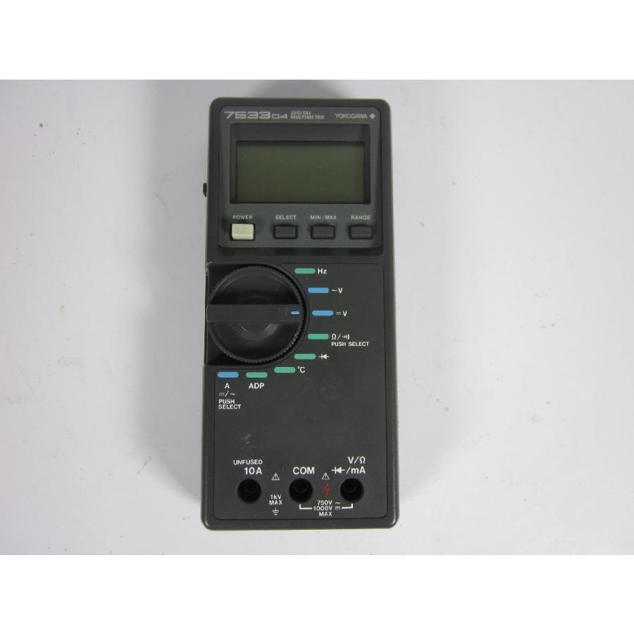 中古】デジタルマルチメーター 7533-04 横河電機 YOKOGAWA 3.5桁 中古】デジタルマルチメーター 7533-04 横河電機 YOKOGAWA 3.5桁