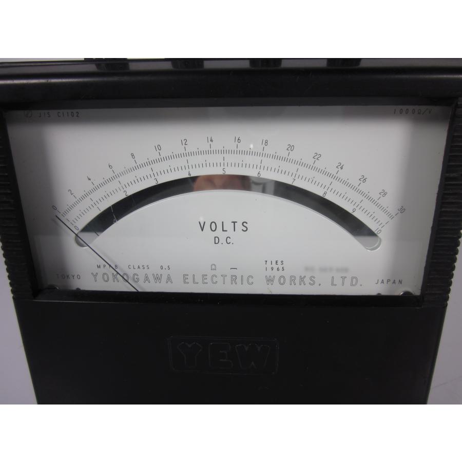 中古】直流電圧計 MPFB 横河電機 YOKOGAWA 3/10/30V(3レンジ 中古】直流電圧計 MPFB 横河電機 YOKOGAWA 3/10/30V(3レンジ