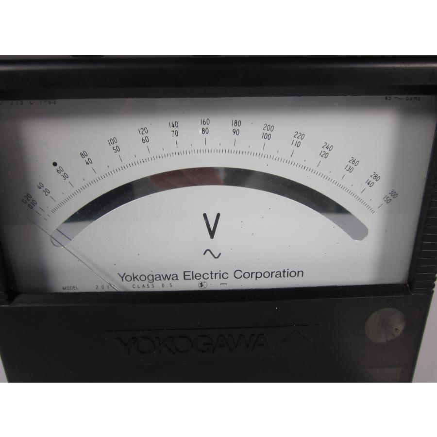 交流電圧計 2013-18 横河電機 YOKOGAWA 電圧測定レンジ150/300V(2