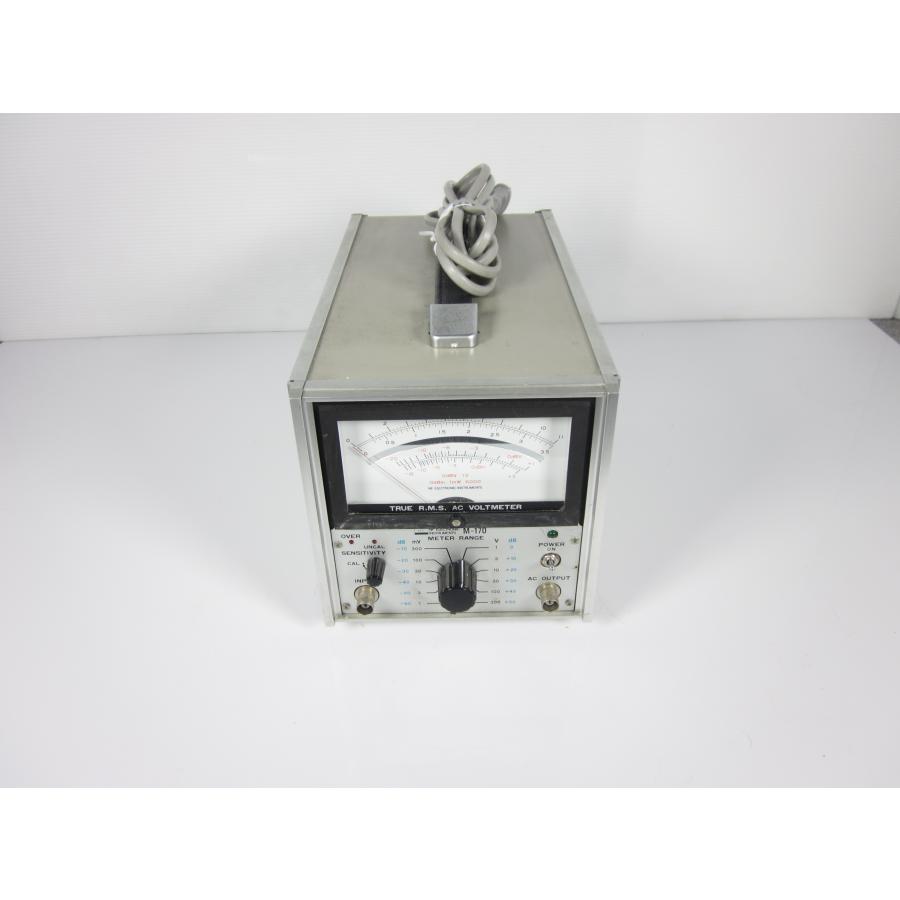 中古】交流電圧計 M-170 NF回路設計ブロック エヌエフ NF 実効値 中古】交流電圧計 M-170 NF回路設計ブロック エヌエフ NF 実効値