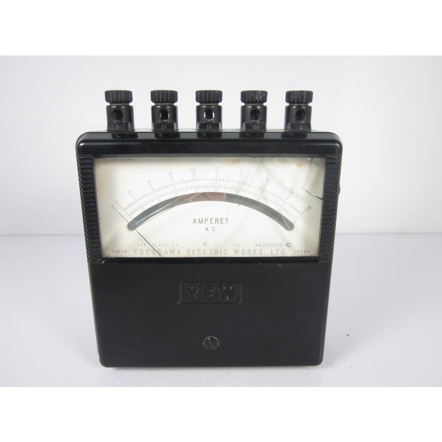 交流電流計 SPF 横河電機 YOKOGAWA 電流測定レンジ5/20/50/100A(4