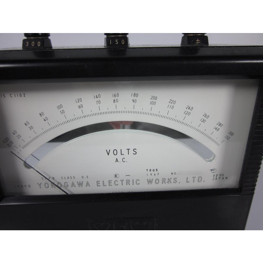 【中古】交流電圧計　SPFB　横河電機　YOKOGAWA　【電圧測定レンジ】150/300V(2レンジ)　実効値表示　3z2327　★送料無料★[電圧 電流 電力]｜testmachine-shop｜03