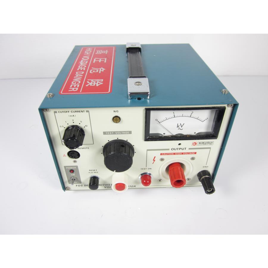 中古】耐圧試験器 TOS8630 菊水電子工業 KIKUSUI 3z2330 ☆送料無料 