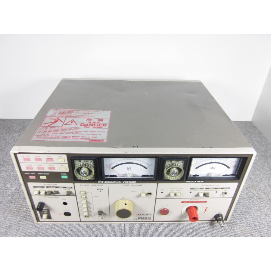中古】自動耐圧絶縁試験機 TOS8850 菊水電子工業 KIKUSUI 【印加電圧 