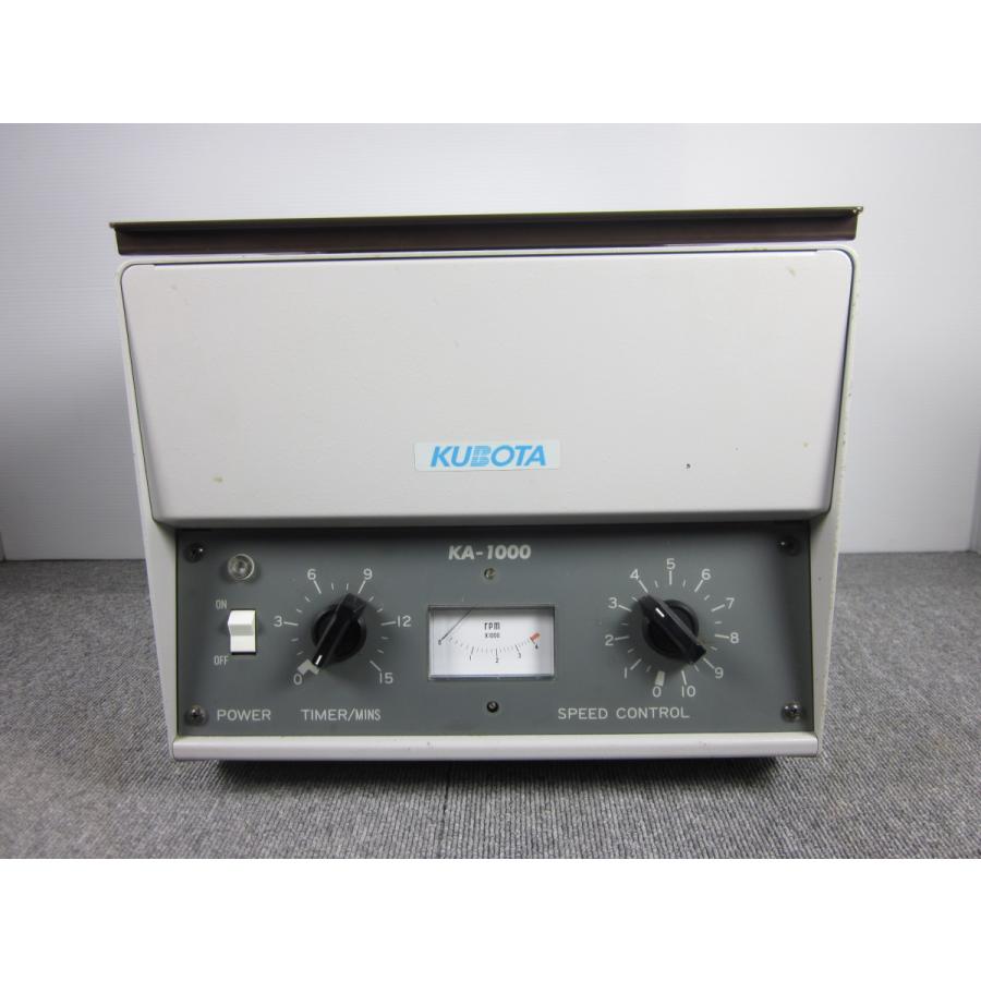 中古】卓上小型遠心機 KA-1000A クボタ製作所 KUBOTA 久保田 【最大