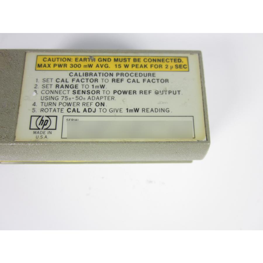 中古】パワーセンサー 8483A HP E4418B/E4419B用 【周波数 中古】パワーセンサー 8483A HP E4418B/E4419B用 【周波数