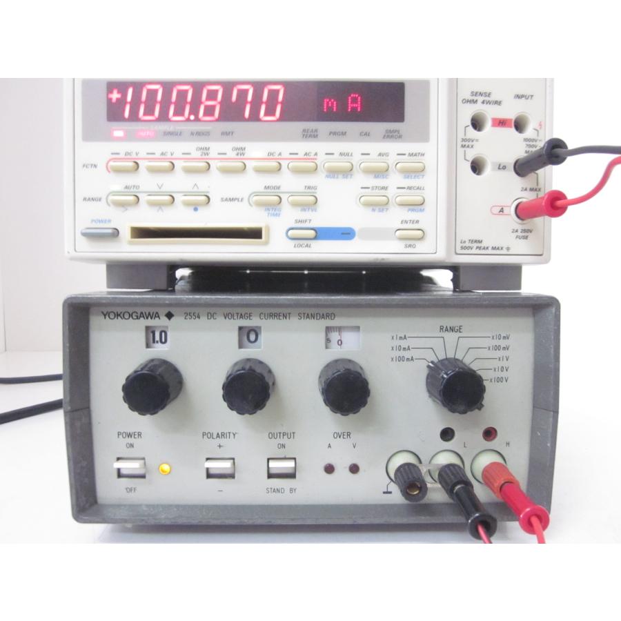 中古】直流電圧電流発生器 255400 横河電機 YOKOGAWA 【電圧】DC 中古】直流電圧電流発生器 255400 横河電機 YOKOGAWA 【電圧】DC